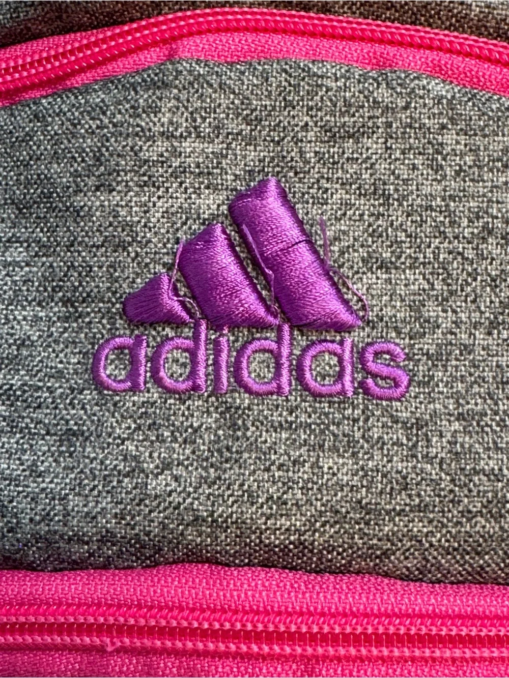 Adidas Foundation Multi-Compartment Backpack Purple Pink Gray